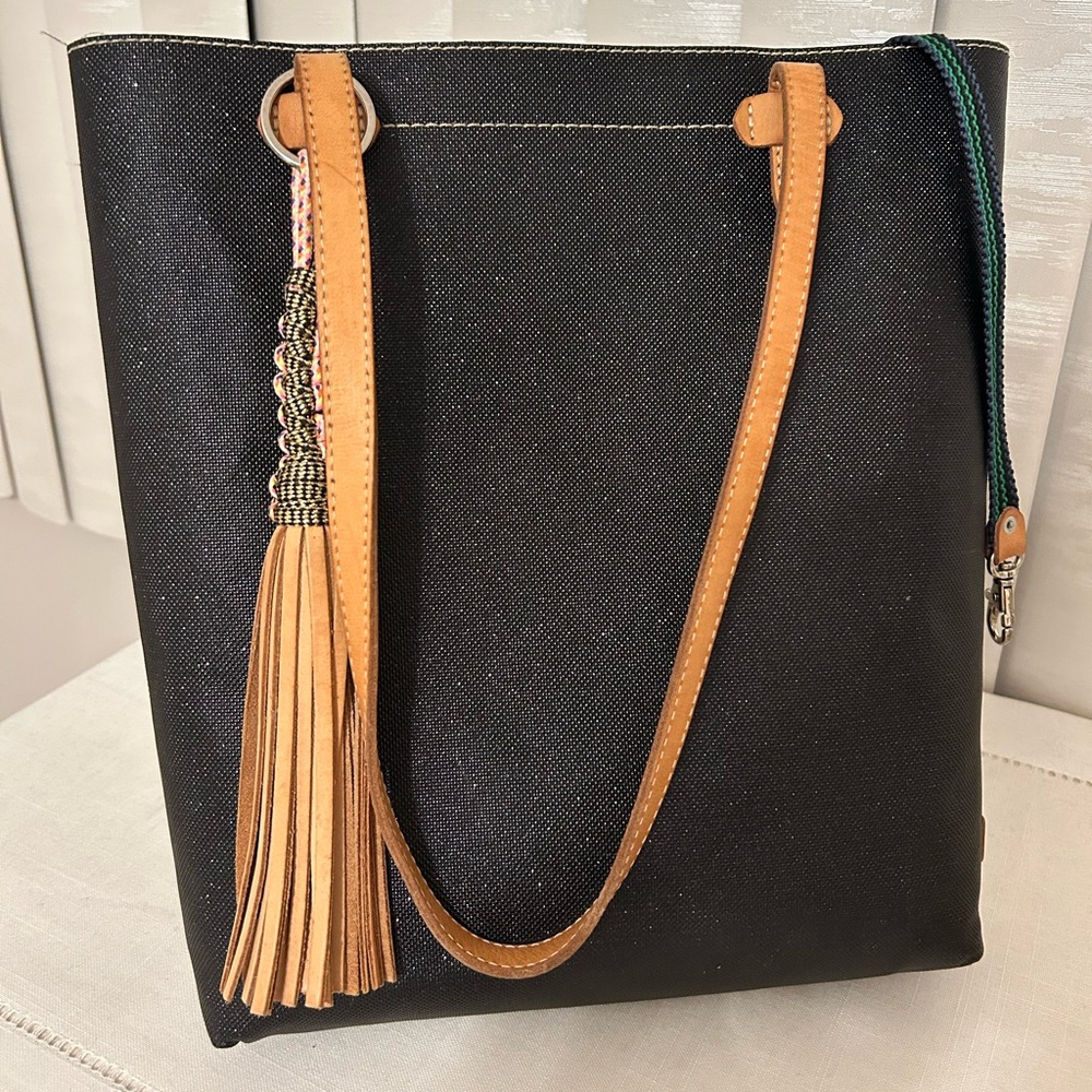 Black Consuela Tote
